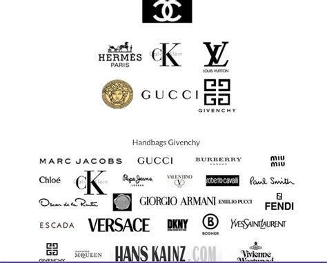 purse brand logos.